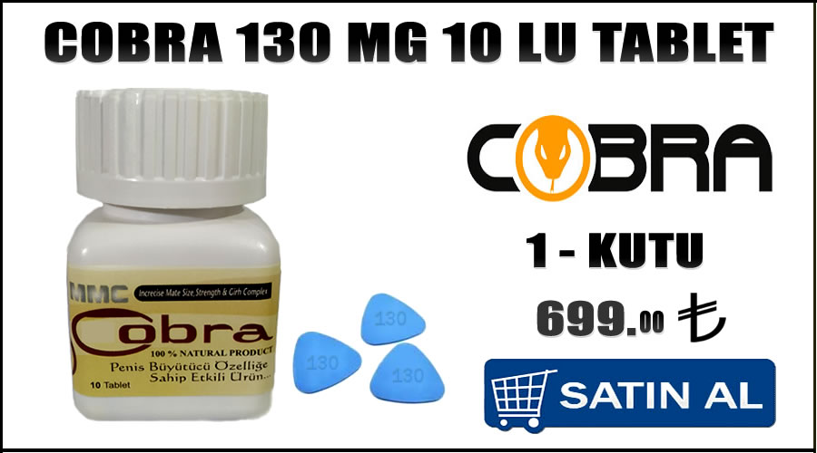Cobra 130 mg10 lu fiyat
