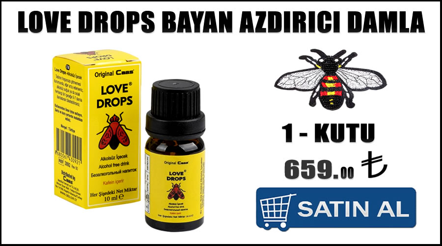 Love drops bayan azdırıcı damla satış
