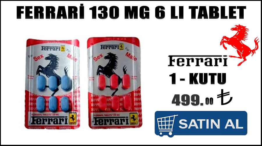 Ferrari 130 mg hap fiyat listesi
