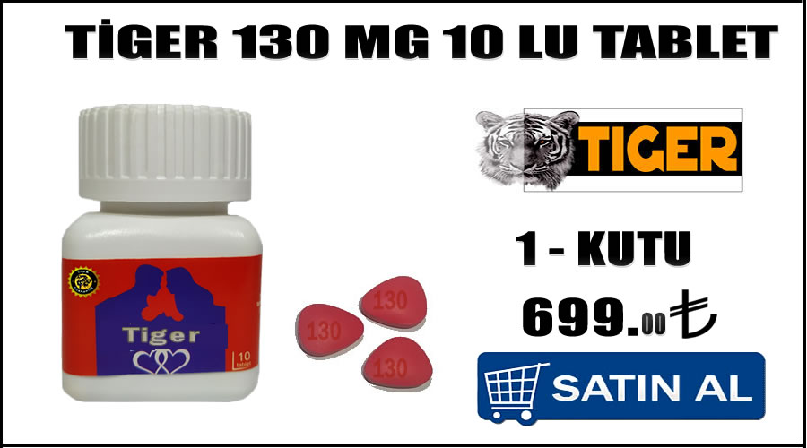 Tiger 130 mg 10 lu hap satın al